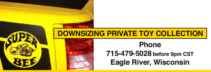 Downsizing Private Toy Collection