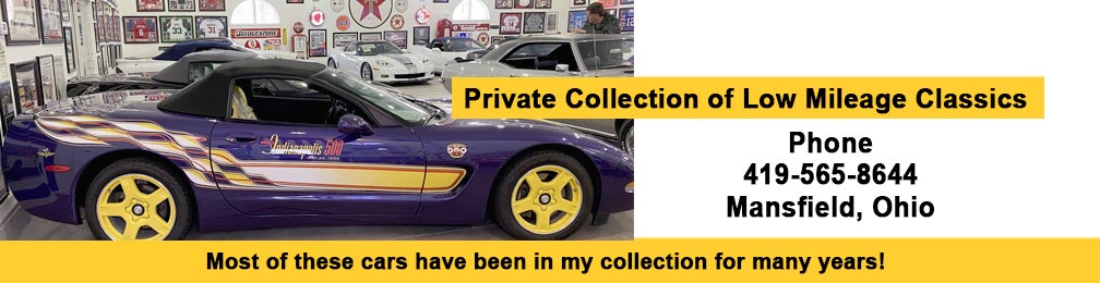 Private Collection of Low Mileage Classics