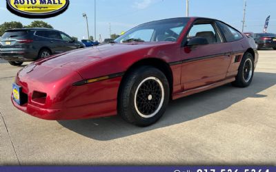 1988 Pontiac Fiero 2DR Coupe GT