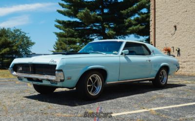 Photo of a 1969 Mercury Cougar XR7 In Aztec Aqua for sale