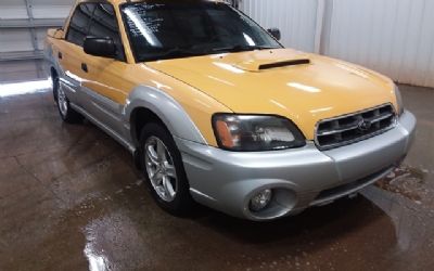 2003 Subaru Baja Sport