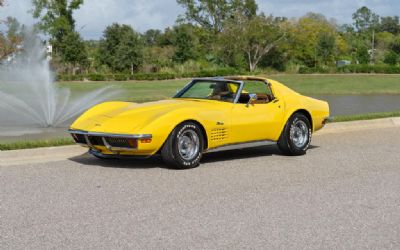 1972 Chevrolet Corvette Matching Numbers