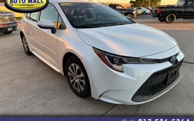 2022 Toyota Corolla Hybrid LE CVT (natl)