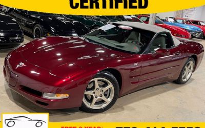 2003 Chevrolet Corvette 50TH Anniversary 1SC Convertible