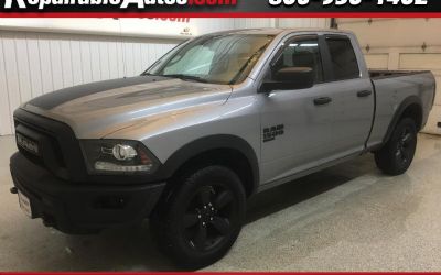 2020 RAM 1500 Warlock Quad Cab 4WD Repairable Rear Damage