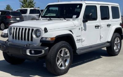 2021 Jeep Wrangler Unlimited Sahara Paint Matched Hard Top