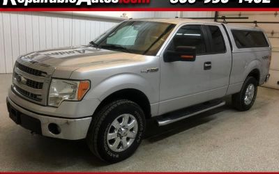 2013 Ford F-150 XLT Supercab 4WD Repaired Rear Damage