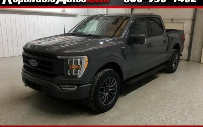 2021 Ford F-150 Lariat Supercrew 4WD Repaired Theft Damage