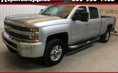 2018 Chevrolet Silverado 2500HD LT Crew Cab 4WD Repairable Rear Damage