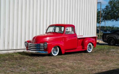 Photo of a 1951 Chevrolet 3100 5-Window Custom Pickup " Big Block Power, Show-Stopping Style for sale