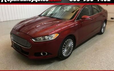 2014 Ford Fusion Titanium Repairable Hail Damage