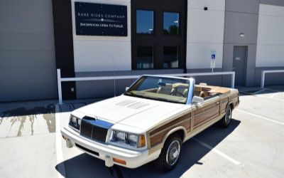 Photo of a 1986 Chrysler LE Baron Mark Cross Town & Country Convertible for sale
