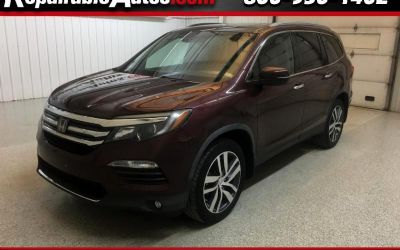 2017 Honda Pilot Touring 4WD Repairable Hail Damage