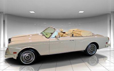 Photo of a 1986 Rolls-Royce Corniche II One Owner Convertible for sale