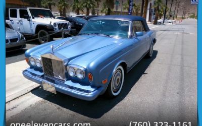 Photo of a 1989 Rolls-Royce Corniche for sale