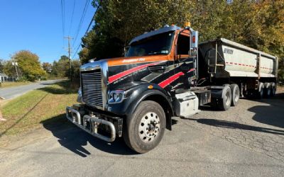 Photo of a 2015 Freightliner 122SD With 08 Benson Dump Haul Trailer for sale