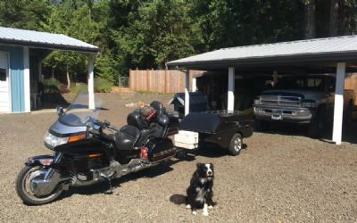 Photo of a 1993 Honda Goldwing Aspencade 1500 GL And Time Out Trailer for sale
