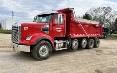 Photo of a 2023 Freightliner Quad Axel Dump Truck for sale