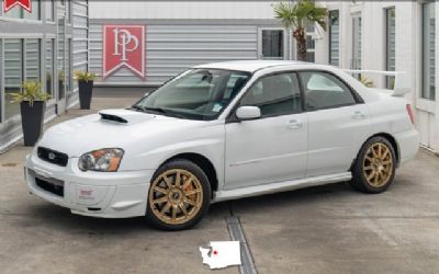 Photo of a 2004 Subaru Impreza Sedan WRX STI W/GOLD Wheels for sale