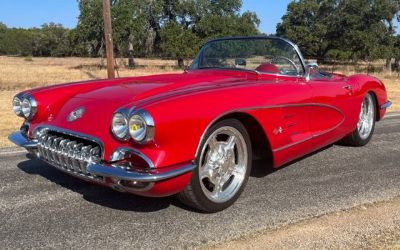 Photo of a 1958 Chevrolet Corvette ART Morrison Chassis - LS3 Restomod for sale