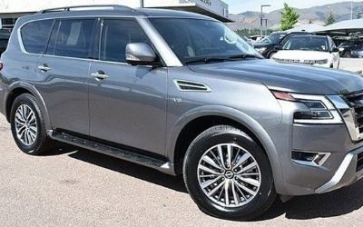 Photo of a 2021 Nissan Armada SL Captain's Chairs Package 20 Wheels $62,535 Msrp for sale