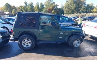 Photo of a 2001 Jeep Wrangler Sport for sale