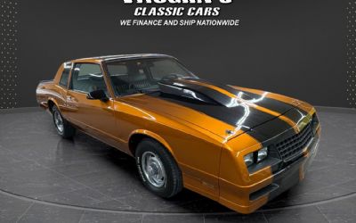 1983 Chevrolet Monte Carlo 2DR Coupe Sport SS