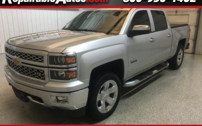 Photo of a 2014 Chevrolet Silverado 1500 LTZ Crew Cab 4WD Repairable Hail Damage for sale