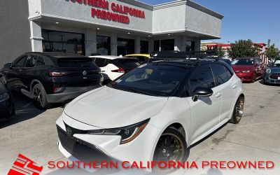 Photo of a 2021 Toyota Corolla Hatchback SE Nightshade Editio Hatchback for sale