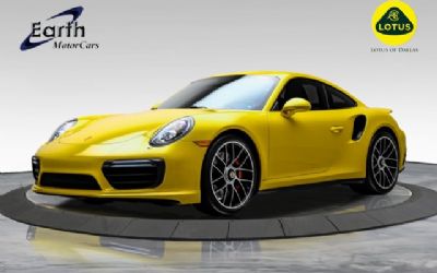 Photo of a 2018 Porsche 911 Turbo Saffron Yellow Turbo S Wheels Carbon Interior for sale