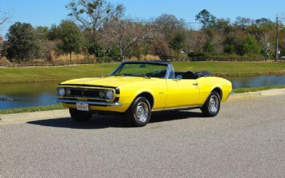 Photo of a 1967 Chevrolet Camaro Convertible Rotisserie Restored, Believed Matching Numbers 327 V8 for sale