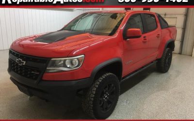 Photo of a 2019 Chevrolet Colorado ZR2 Crew Cab 4WD Repaired Rear Damage for sale