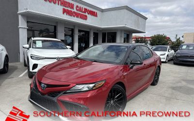 Photo of a 2021 Toyota Camry Hybrid XSE Sedan for sale