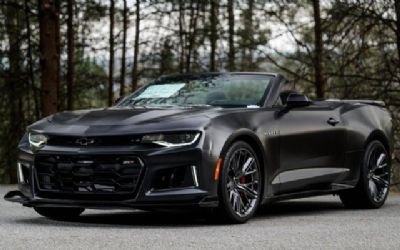 Photo of a 2024 Chevrolet Camaro ZL1 Panther Black Matte, 1 Of 350 Collector's Edition for sale