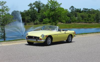1970 MG MGB Convertible, 4-Speed, 62,109 Original Miles