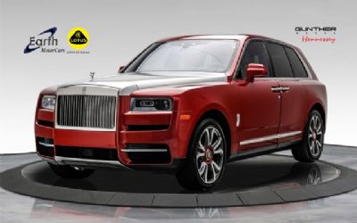 Photo of a 2019 Rolls-Royce Cullinan Rare Magma Red Picnic Tables Rear Theater Configuration for sale