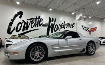 Photo of a 2002 Chevrolet Corvette Z06 AAB, B84, DD0, Engraved, Chromes, Tips, 69K! Coupe for sale