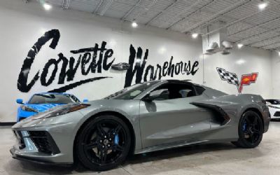 Photo of a 2024 Chevrolet Corvette Coupe Glass Top, Spoiler, Splitter, Blue CAL, 36K Coupe for sale