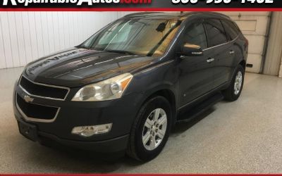 Photo of a 2010 Chevrolet Traverse LT AWD Repairable Hail Damage for sale