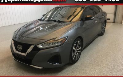 Photo of a 2019 Nissan Maxima 3.5 SL Repairable Hail Damage for sale