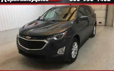 Photo of a 2018 Chevrolet Equinox LT AWD Repairable Hail Damage for sale