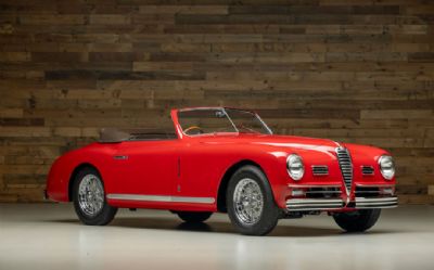 1949 Alfa Romeo 6C 2500 Super Sport Cabriolet
