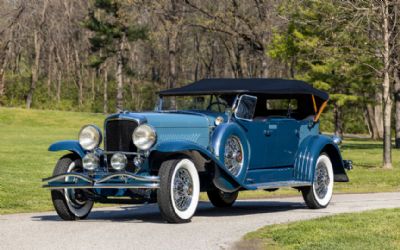 1932 Duesenberg Model J 'sweep Panel' Dual Cowl Phaeton