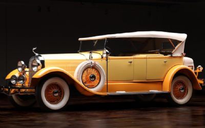 1929 Hudson Model L Dual Cowl Phaeton
