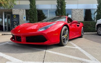 Photo of a 2017 Ferrari 488 GTB Front Lift Shields Carbon Fiber LEDS+ Tons Of Carbon for sale