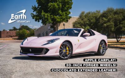 2021 Ferrari 812 GTS Full Electric Seats Leather Console Shields Camera