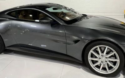 Photo of a 2020 Aston Martin Vantage Magnetic Silver Dark Mocha Leather 20 10-Spoke Wheels for sale