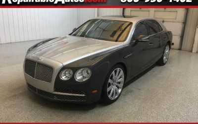 Photo of a 2014 Bentley Continental Flying Spur W12 AWD Repairable Rear Damage for sale