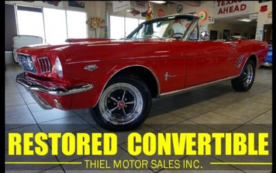 1966 Ford Mustang Convertible - 289 V8 - 4 Speed - Air Conditioning!