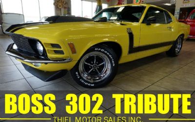 1970 Ford Mustang Fastback Boss 302 Tribute - 347 Stroker - 5 Speed - AC!